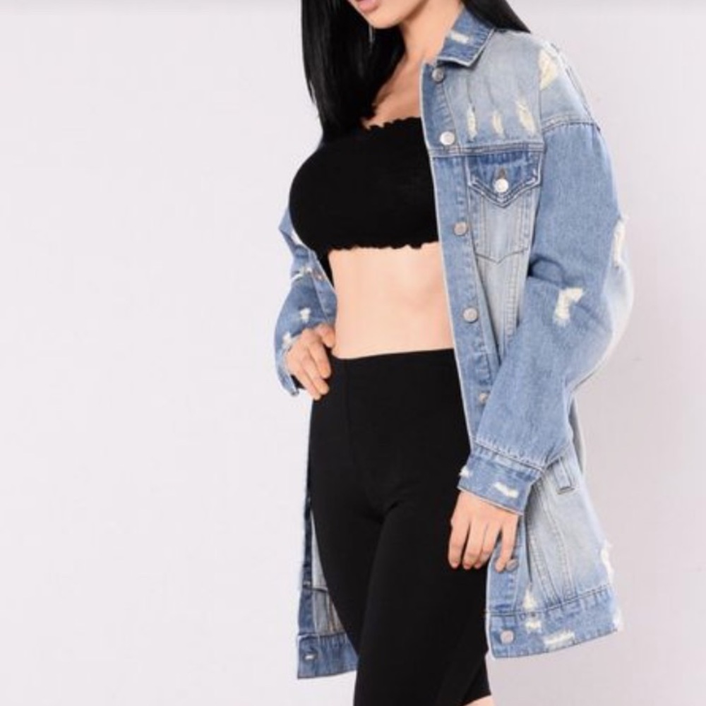 Beautiful Denim Jacket-Karlie_